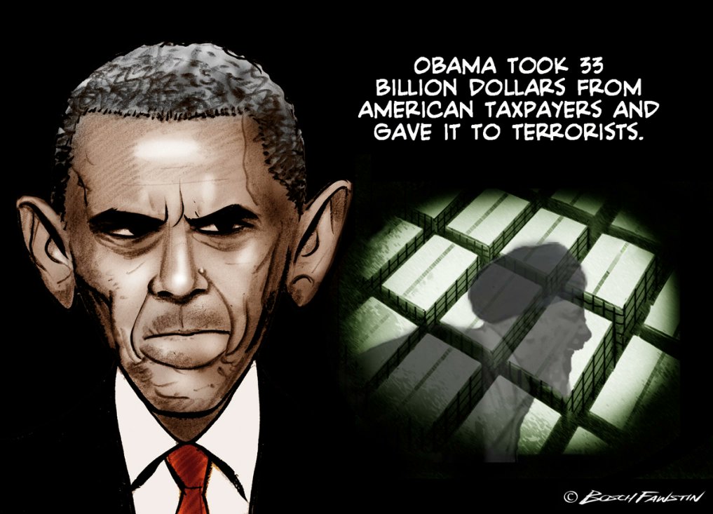 OBAMA-NATION GAVE THE iran REGIME 33 billion USA DOLLARS TREASON!!