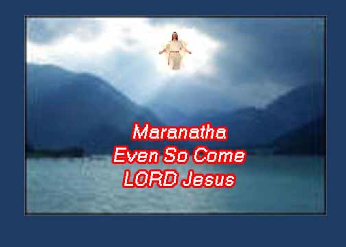 MARANATHA EVEN SO SOME LORD JESUS-YESHUA!!