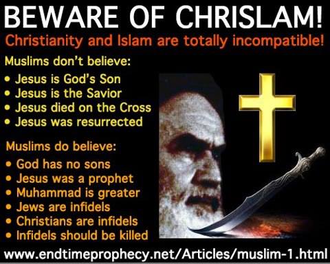 Beware of Chrislam is is NOT a religion!!