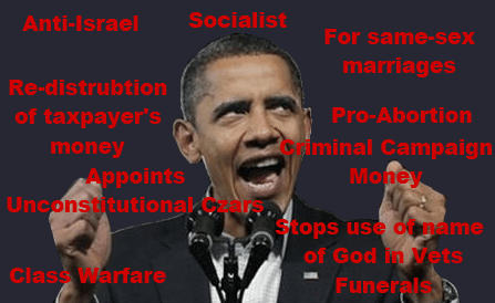 obama evil anti christian