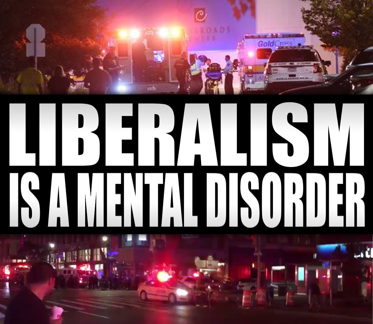 LIBERALISM IS A MENTAL DISORDER USA!!