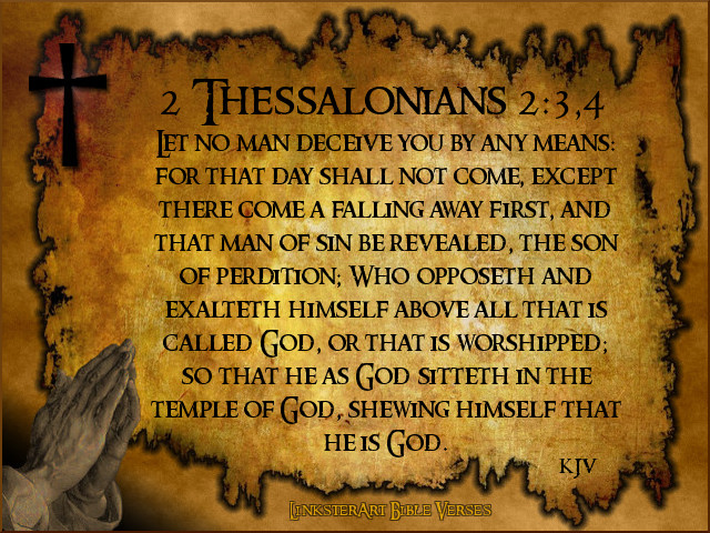 2Thessalonians2v3,4