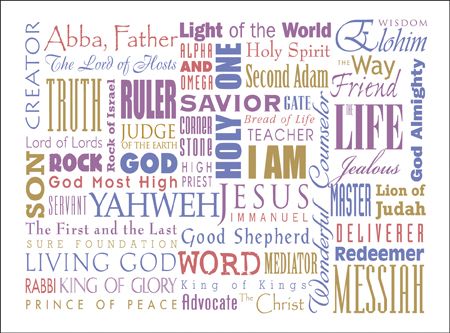 Names of GOD JEHOVAH and YAHWEH!!