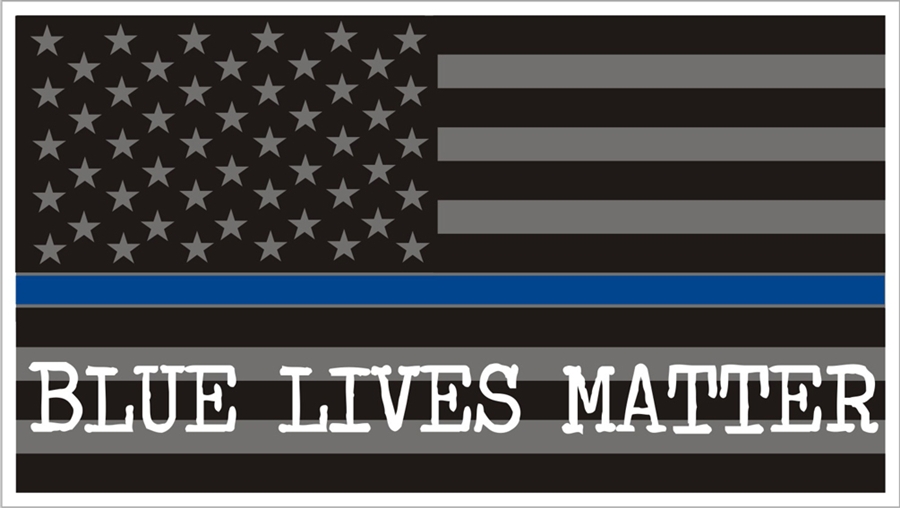 Men and Women Police Officers in BLUE LIVES MATTER!!