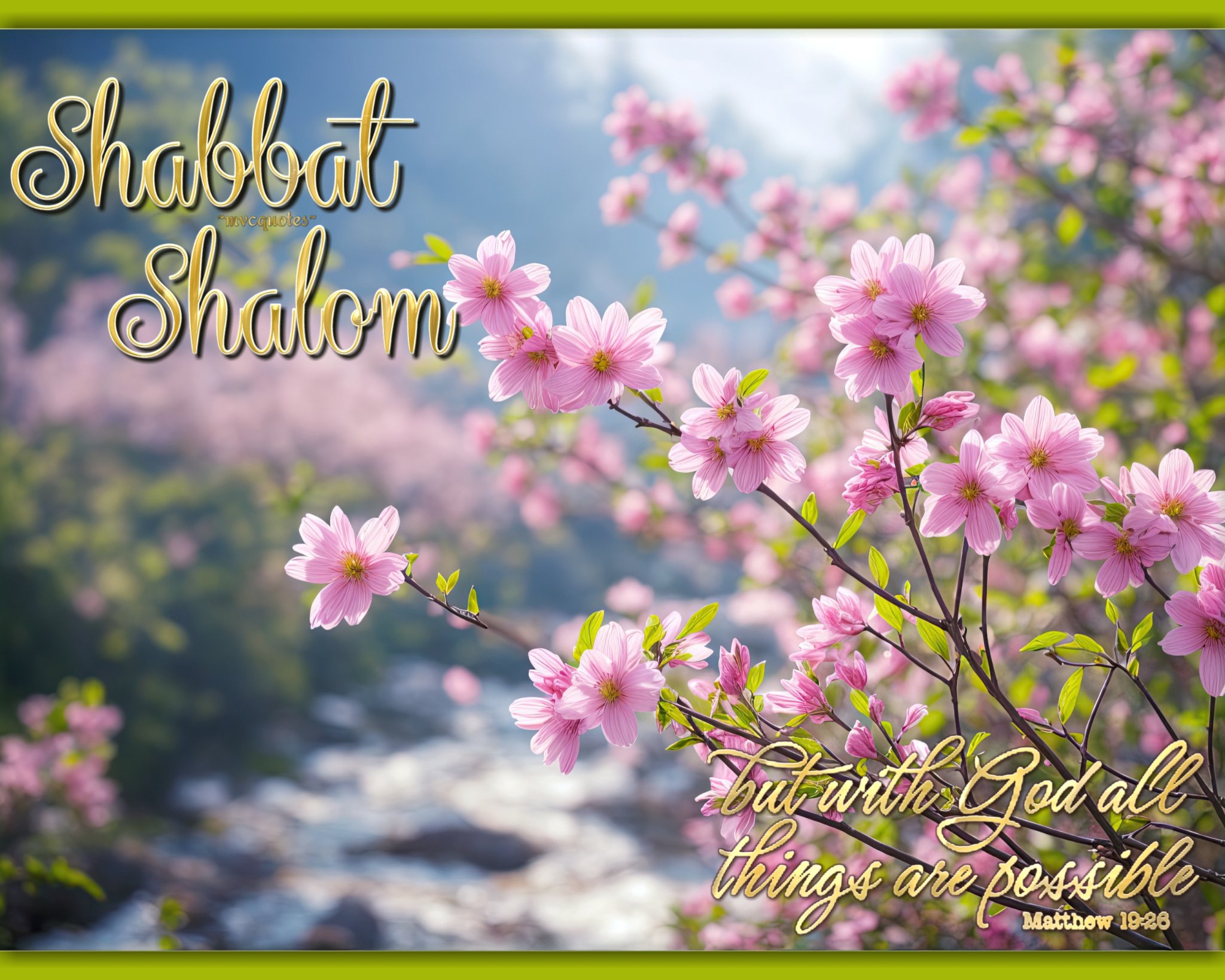 HAPPY SHABBAT SHALOM PEACEFUL SABBATH YE ALL!!