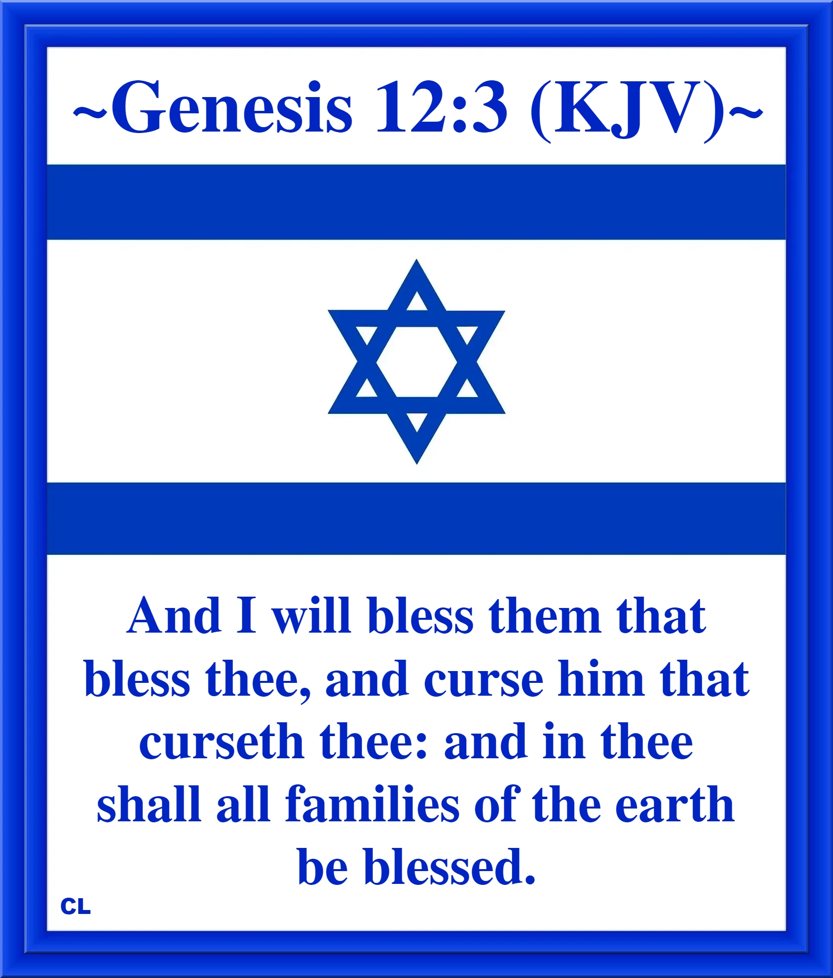 GENESIS KJV ISREL-YISRAEL AMEN-AMEIN!!