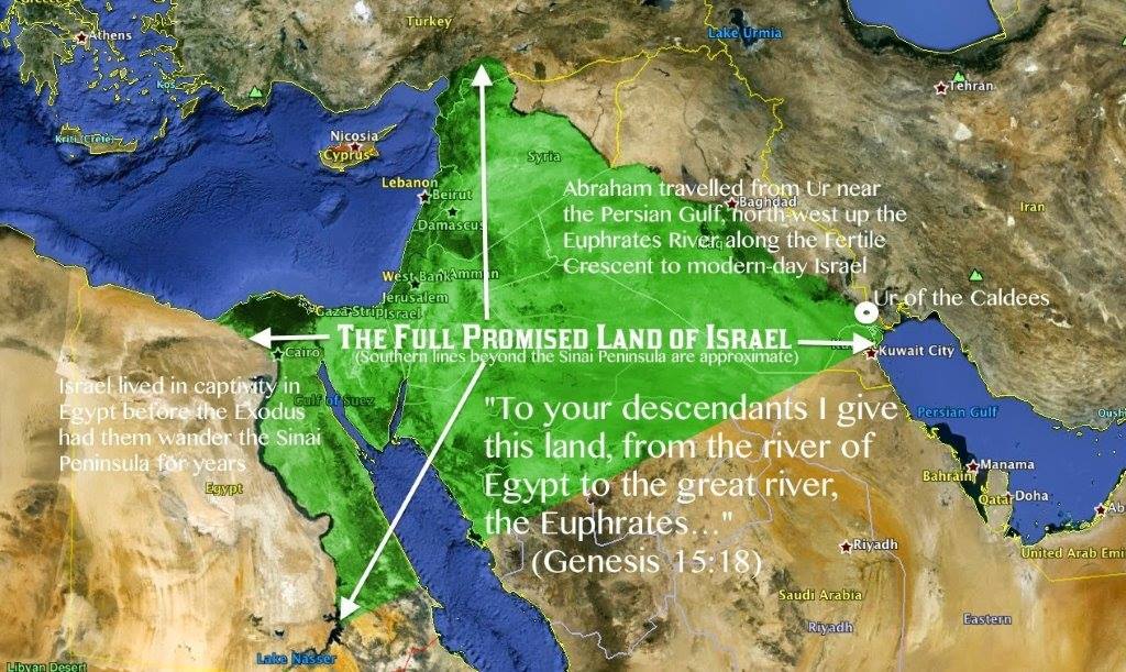 THE REAL LANDS OF ISRAEL-YISRAEL!!
