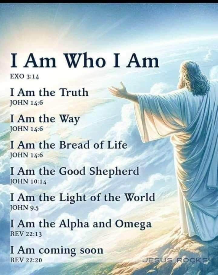 JESUS-YESHUA SAITH I AM!!