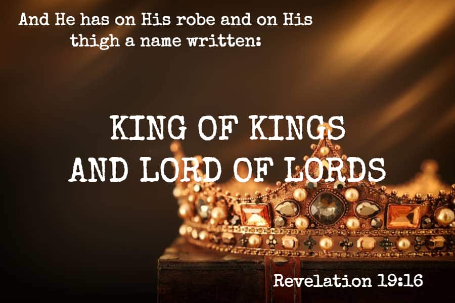 JESUS-YESHUA ISN KING of kings and LORD of lords!!