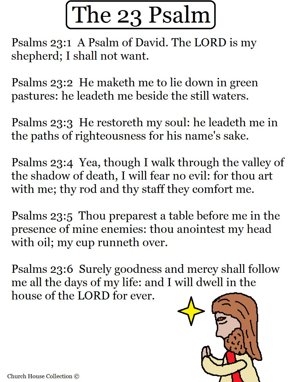PSALMS 23 KJV!!
