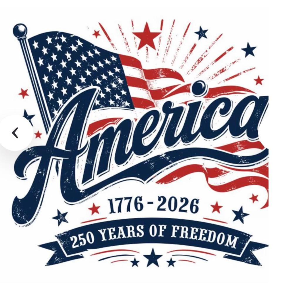 1776-2026 250 YEARS USA!!