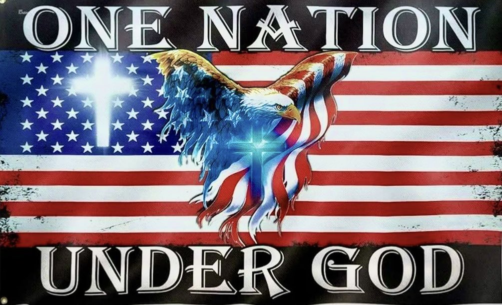 ONE NATION UNDER OUR ONE TRUE GOD THE HAVENLY FATHER USA!!