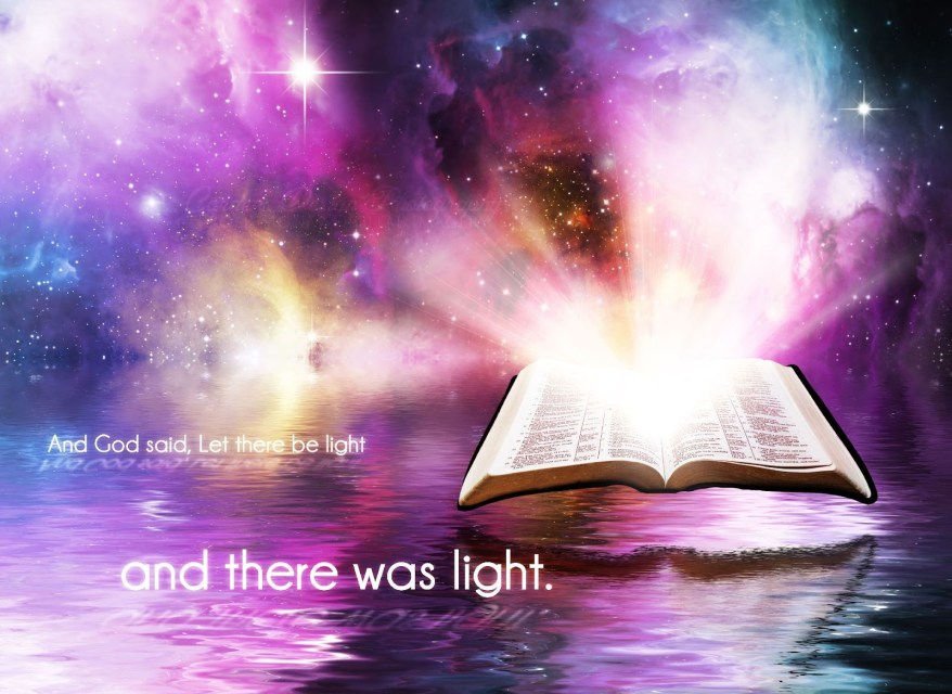 GENESIS 1:1-3 KJV and GOD CREATED the LIGHT through HIS SON JESUS-YESHUA CHRIST-MESSIAH AMEN!!