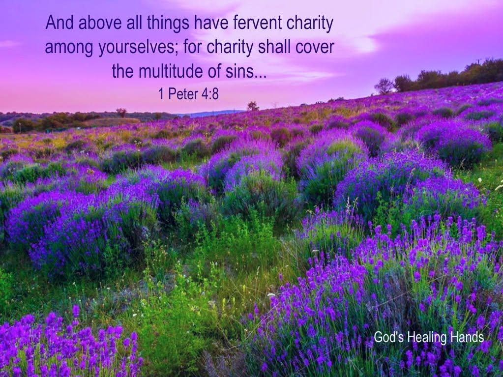 1 PETER 4:8 KJV LOVE!!
