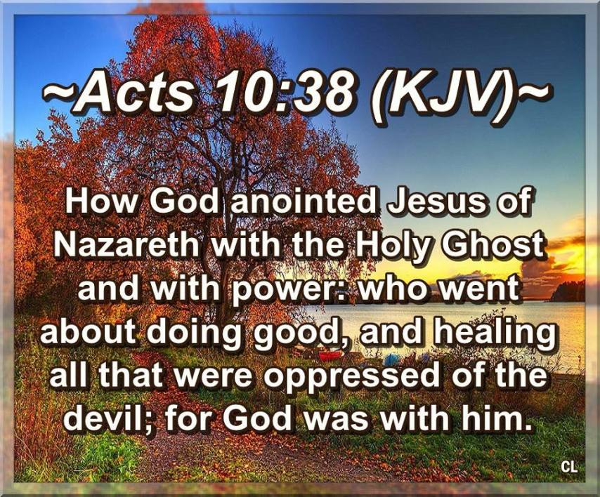 How GOD Anointed Jesus of Nazareth with the Holy Ghost!! | Kristi Ann's ...