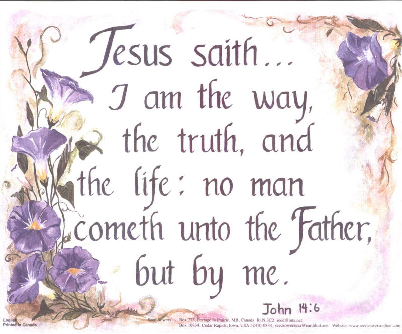 JOHN 14:6 KJV!!