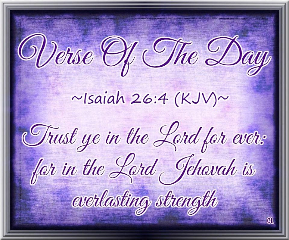 ISAIAH 24:6 KJV TRUST JEHOVAH-YAHWEH!!