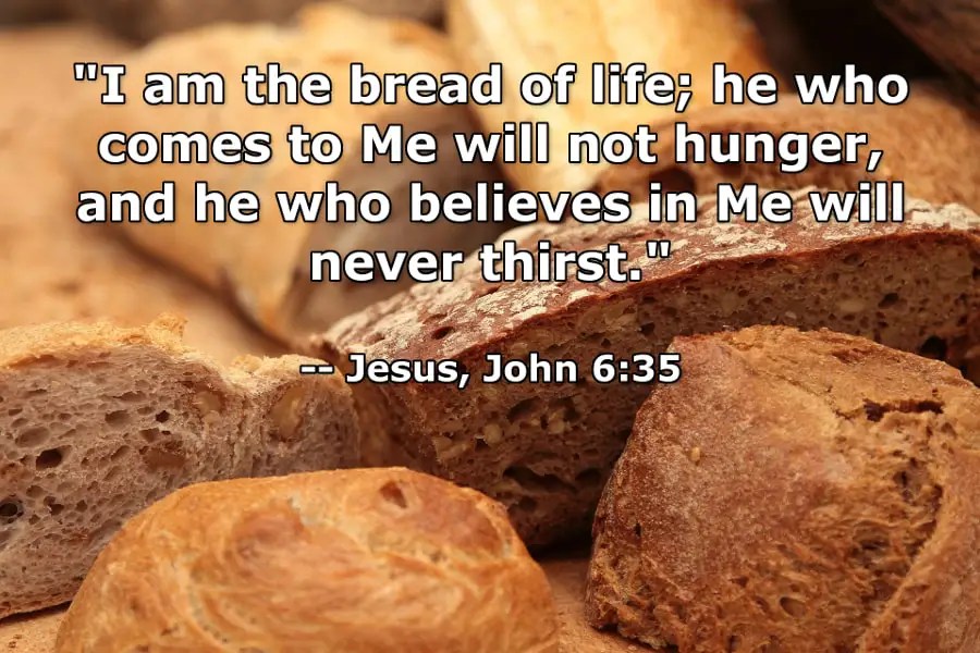 JESUS-YESHUA IS THE BREAD OF LIFE!!