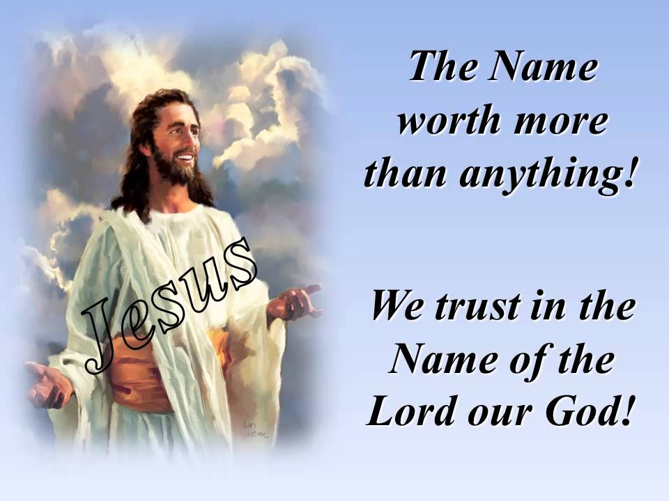 TRUST in JESUS-YESHUA CHRIST-MESSIAH!!
