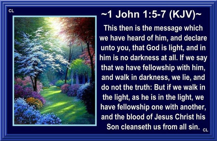 GOD is Light through HIS SON JESUS-YESHUA CHRIST-MESSIAH!!