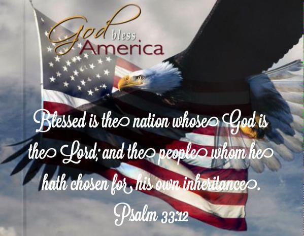 Blessed is the Nation whose God is the LORD!! oa