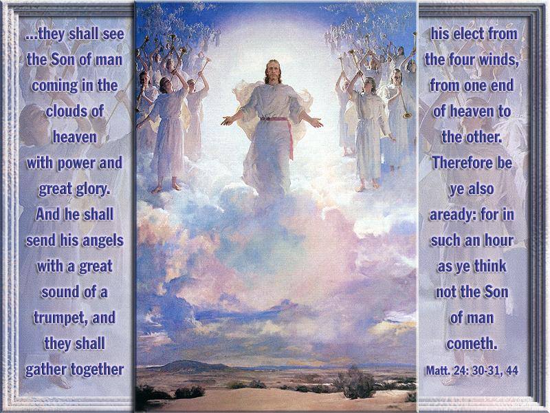 JESUS-YESHUA COMETH IN THE CLOUDS AMEN-AMEIN!!