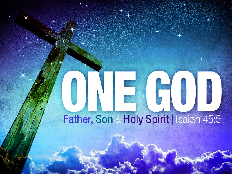 THERE IS ONLY ONE TRUE GOD THE HEAVENLY FATHER AND HIS SON JESUS-YESHUA AMEN-AMEIN!!