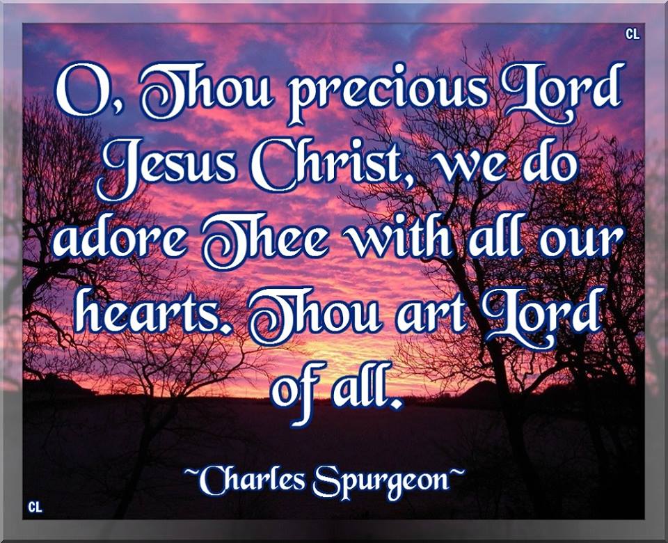 CHARLES SPURGEON AMEN-AMEIN!!