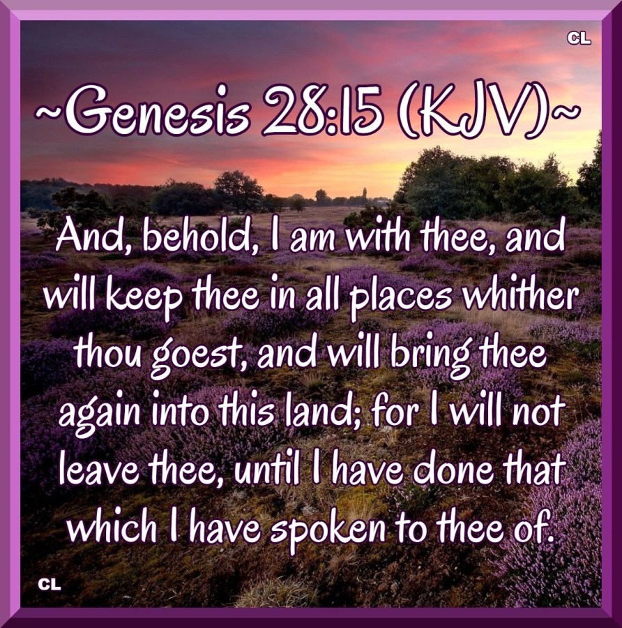 Genesis 28:15 KJV PRAY for USA and Israel!!