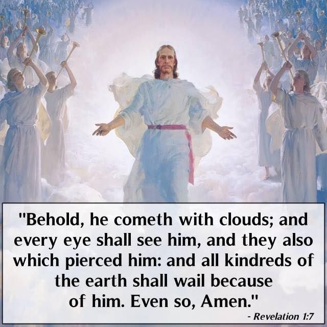 REVELATION 1:7 KJV AMEN-AMEIN!!