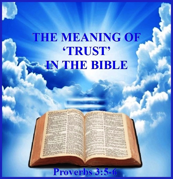 TRUST IN THE LORD JESUS-YESHUA SELAH!!