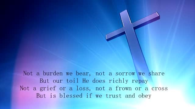 TRUST AND OBEY JESUS-YESHUA WITH ALL THINE HEART!!