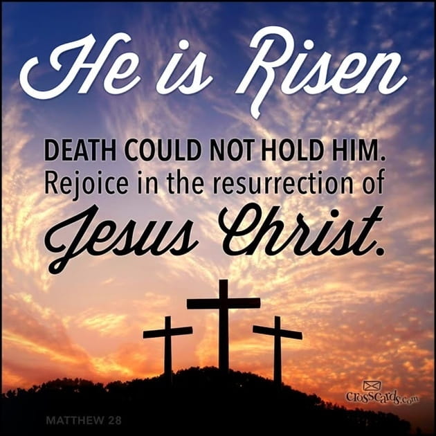 JESUS-YESHUA IS RISEN INDEED!!