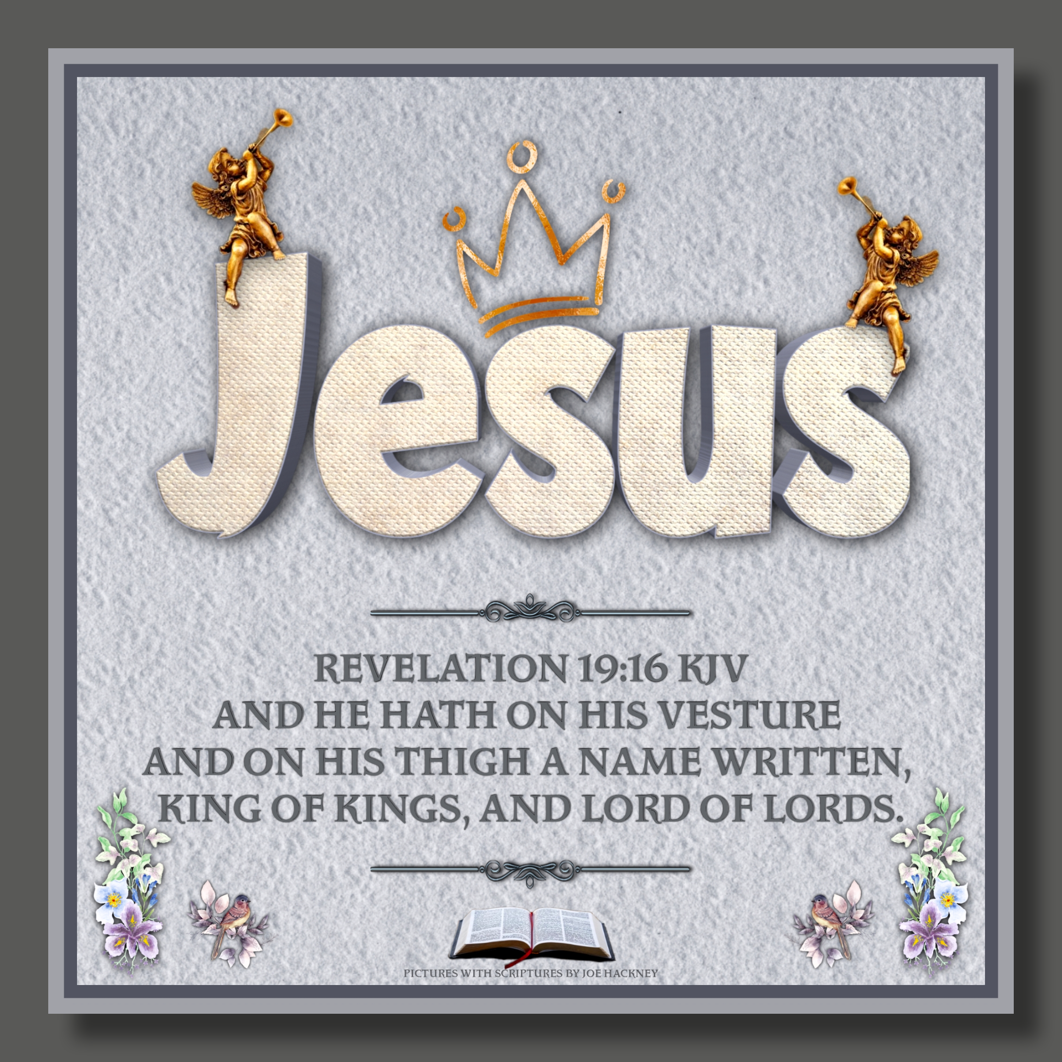 JESUS-YESHUA KING of kings and LORD of lords AMEN-AMEIN!!