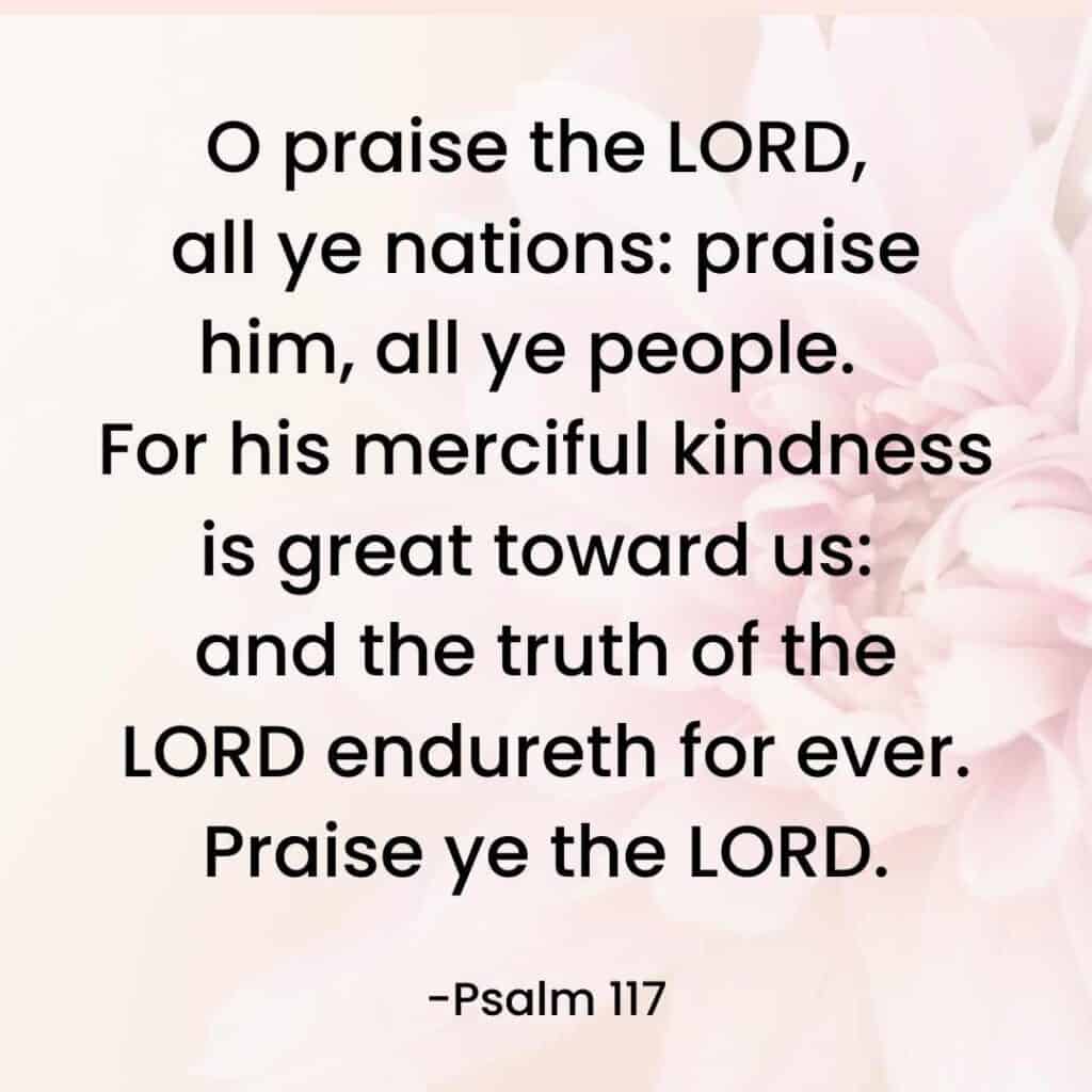 PSALMS 117 KJV AMEN-AMEIN!!